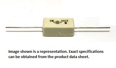 XICON 28PR004-10 10 OHM 5W 5% AX CR5 CEMENT POWER RESISTOR BULK